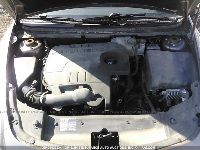 1G1ZC5E08CF207976 - 2012 CHEVROLET MALIBU 1LT 棕色 照片 10