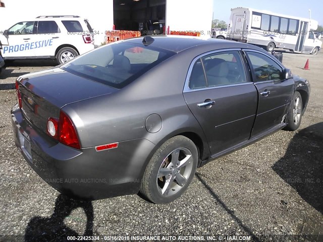 1G1ZC5E08CF207976 - 2012 CHEVROLET MALIBU 1LT 棕色 照片 4