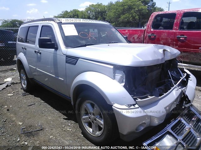 1D8GU28K48W234138 - 2008 DODGE NITRO SXT SILVER photo 1