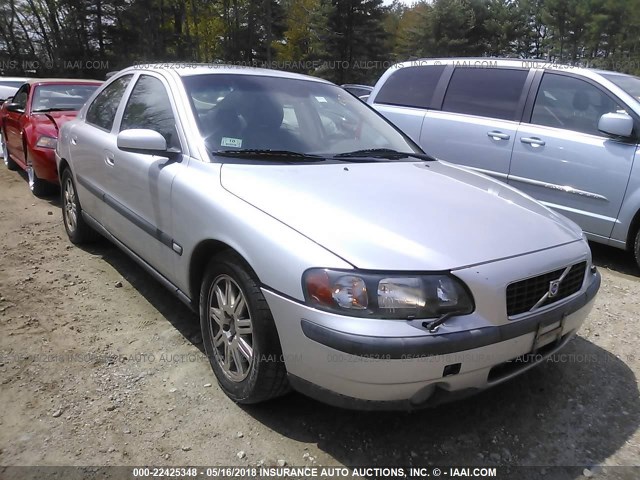 YV1RS59VX42337728 - 2004 VOLVO S60 2.5T SILVER photo 1