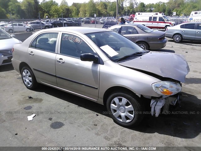 2T1BR32E18C867143 - 2008 TOYOTA COROLLA CE/LE/S GOLD photo 1