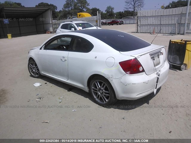 JTKDE167X60143648 - 2006 TOYOTA SCION TC WHITE photo 3