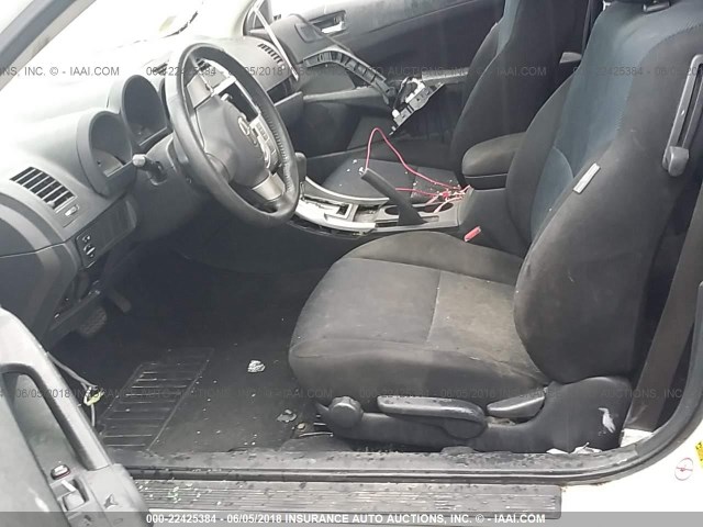 JTKDE167X60143648 - 2006 TOYOTA SCION TC 白色 照片 5