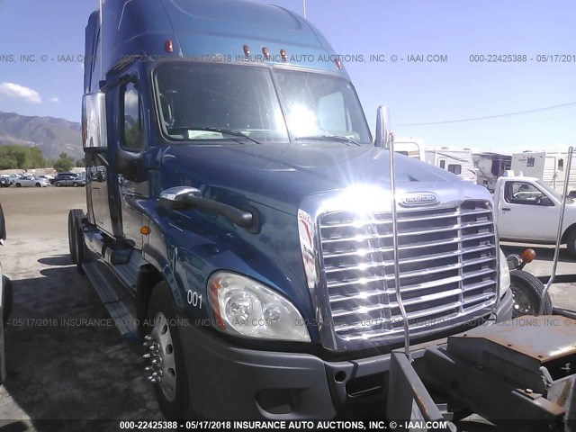 1FUJGLDR6CSBB4692 - 2012 FREIGHTLINER CASCADIA 125  BLUE photo 1