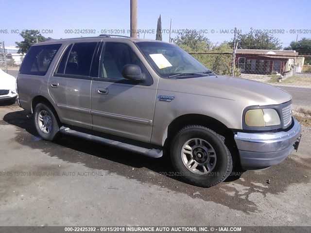 1FMRU15L8YLB49153 - 2000 FORD EXPEDITION XLT TAN photo 1