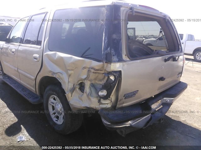 1FMRU15L8YLB49153 - 2000 FORD EXPEDITION XLT თაფლისფერი ფოტო 6