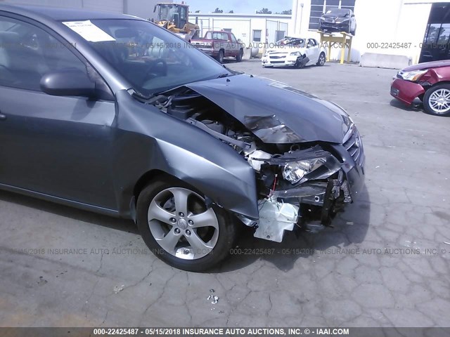 KMHDU46D49U630659 - 2009 HYUNDAI ELANTRA GLS/SE GRAY photo 6