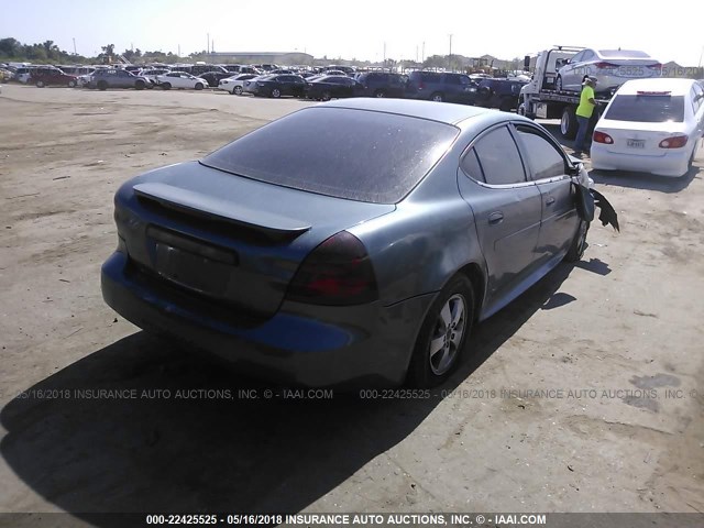 2G2WP552761115712 - 2006 PONTIAC GRAND PRIX GREEN photo 4