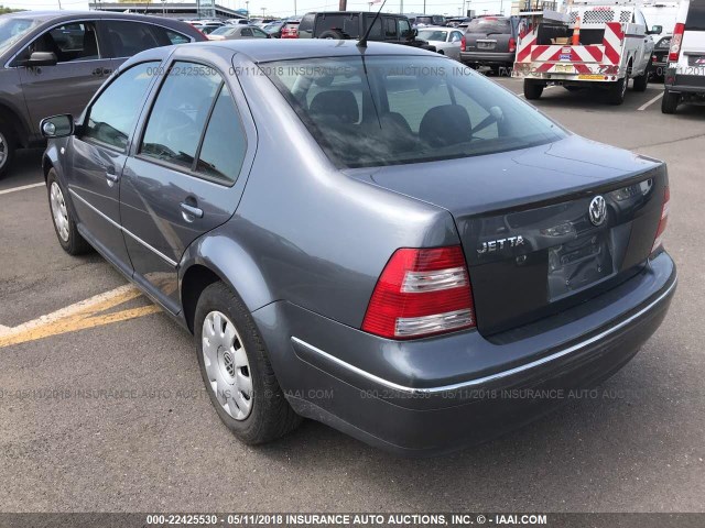 3VWRK69M64M072685 - 2004 VOLKSWAGEN JETTA GL GRAY photo 3