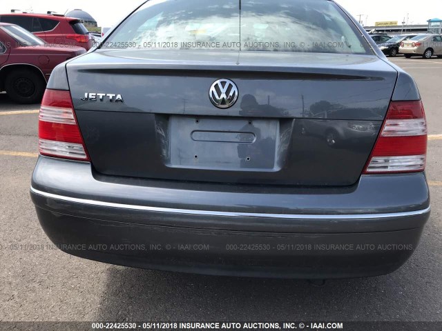 3VWRK69M64M072685 - 2004 VOLKSWAGEN JETTA GL GRAY photo 6