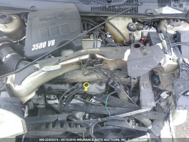 1G1ZS538X6F238226 - 2006 CHEVROLET MALIBU LS 金色 照片 10