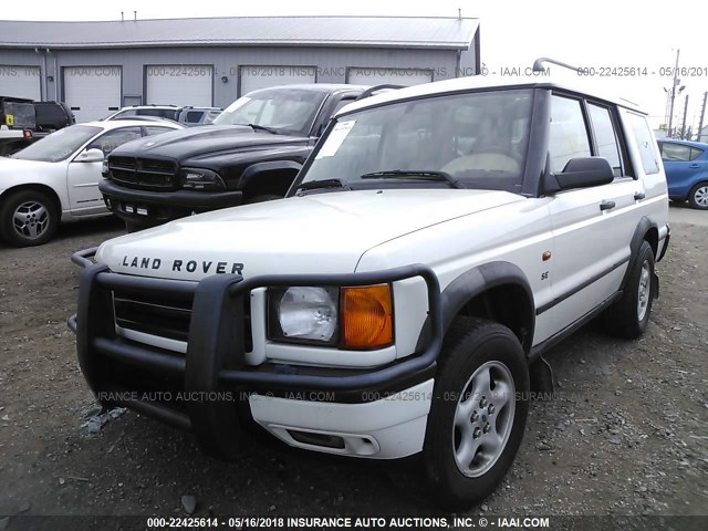 SALTY12431A296535 - 2001 LAND ROVER DISCOVERY II SE WHITE photo 2