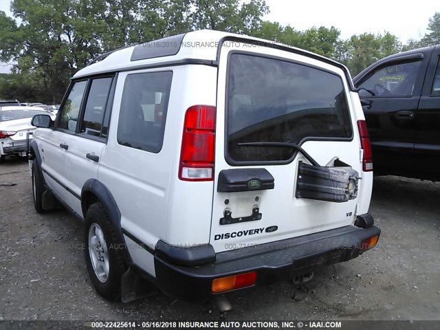 SALTY12431A296535 - 2001 LAND ROVER DISCOVERY II SE WHITE photo 3