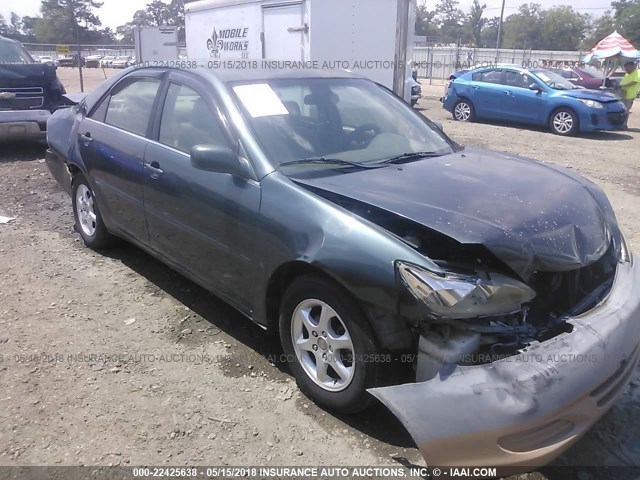 4T1BE32K23U783485 - 2003 TOYOTA CAMRY LE/XLE/SE მწვანე ფოტო 1