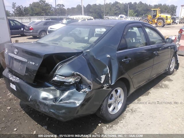 4T1BE32K23U783485 - 2003 TOYOTA CAMRY LE/XLE/SE მწვანე ფოტო 4
