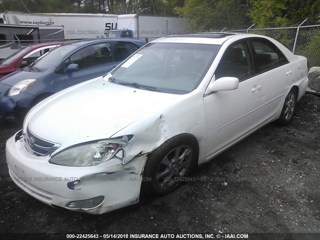 JTDBE32K540280921 - 2004 TOYOTA CAMRY LE/XLE თეთრი ფოტო 2