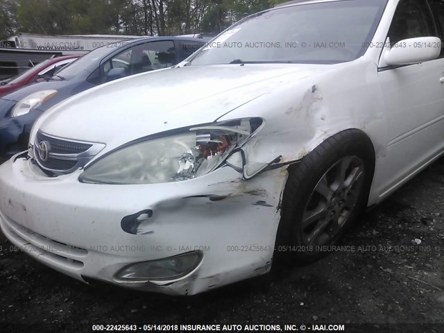 JTDBE32K540280921 - 2004 TOYOTA CAMRY LE/XLE თეთრი ფოტო 6