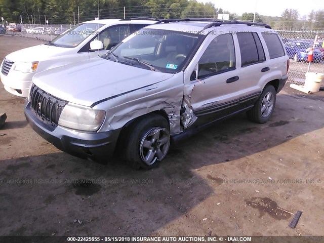 1J4GW48S34C291778 - 2004 JEEP GRAND CHEROKEE LAREDO/COLUMBIA/FREEDOM 银色 照片 2