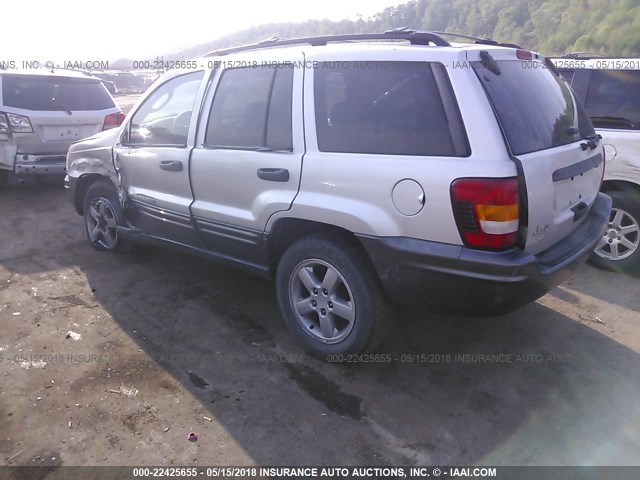1J4GW48S34C291778 - 2004 JEEP GRAND CHEROKEE LAREDO/COLUMBIA/FREEDOM 银色 照片 3