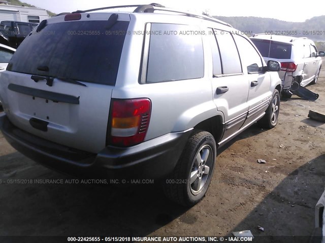 1J4GW48S34C291778 - 2004 JEEP GRAND CHEROKEE LAREDO/COLUMBIA/FREEDOM 银色 照片 4