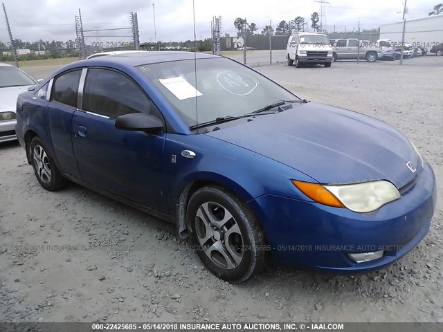 1G8AW12F45Z133481 - 2005 SATURN ION LEVEL 3 BLUE photo 1