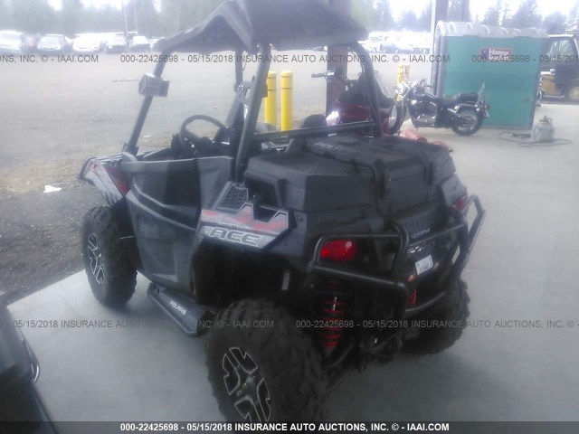 4XADAE575F7140294 - 2015 POLARIS ACE 570 SP BLACK photo 3