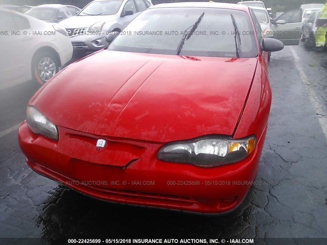 2G1WW12EXY9238441 - 2000 CHEVROLET MONTE CARLO LS წითელი ფოტო 6