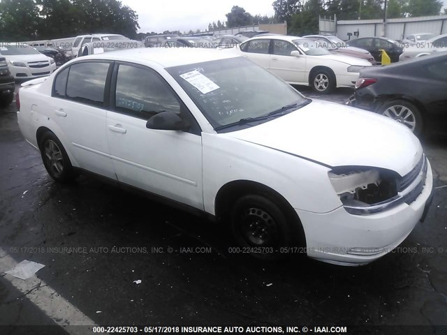 1G1ZT54804F132960 - 2004 CHEVROLET MALIBU LS თეთრი ფოტო 1