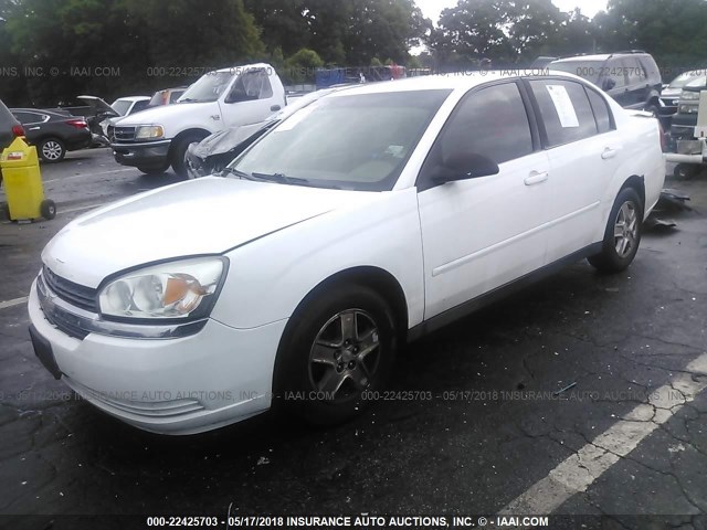 1G1ZT54804F132960 - 2004 CHEVROLET MALIBU LS თეთრი ფოტო 2