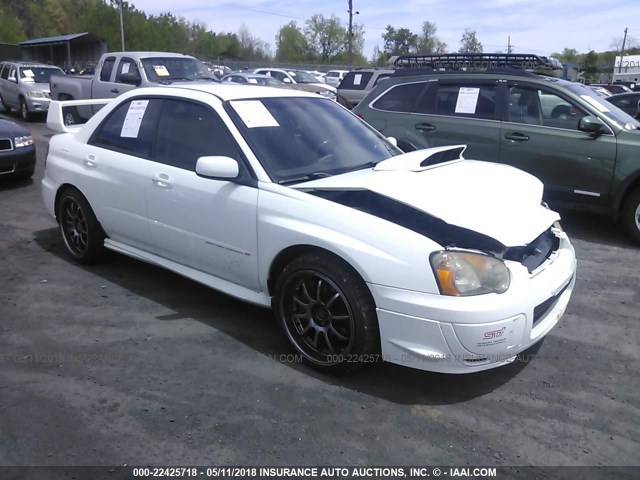 JF1GD70664L514218 - 2004 SUBARU IMPREZA WRX STI WHITE photo 1