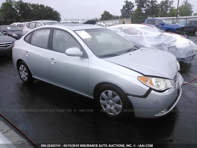 KMHDU46DX8U438094 - 2008 HYUNDAI ELANTRA GLS/SE/LIMITED SILVER photo 1