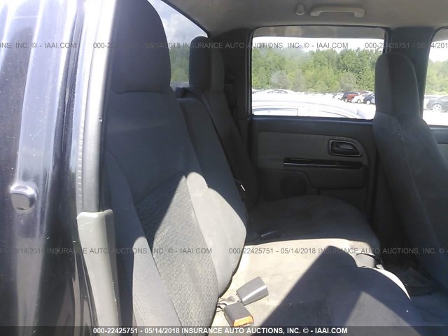 1GTDS136758288187 - 2005 GMC CANYON BLACK photo 8