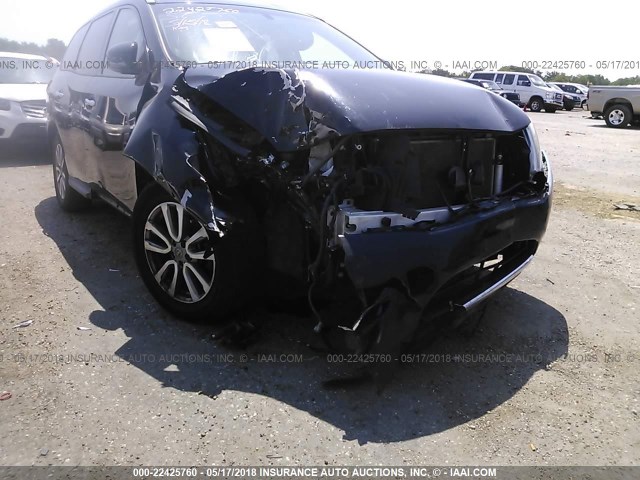 5N1AR2MN7DC633350 - 2013 NISSAN PATHFINDER S/SV/SL/PLATINUM 黑色 照片 6