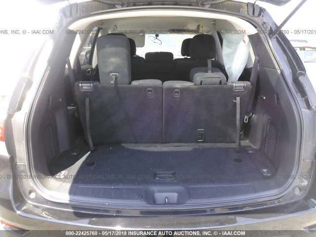 5N1AR2MN7DC633350 - 2013 NISSAN PATHFINDER S/SV/SL/PLATINUM 黑色 照片 8