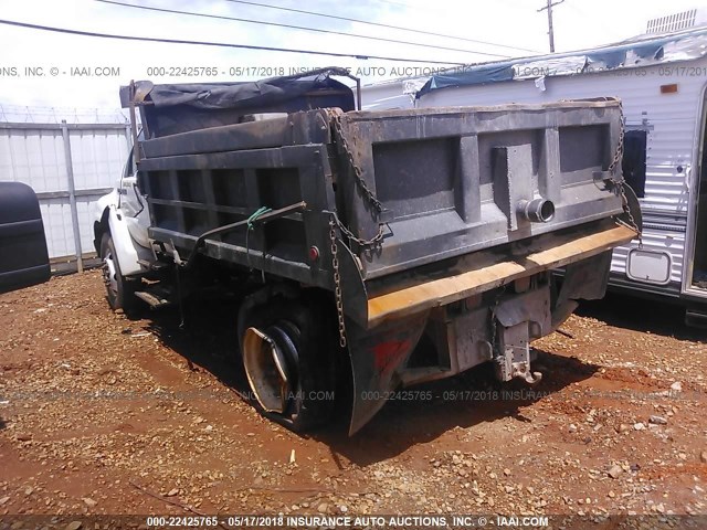 3FDPF75Y51MA82452 - 2001 FORD F750 SUPER DUTY WHITE photo 3