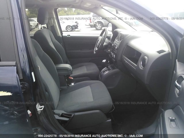 1C4NJDEB2DD101785 - 2013 JEEP COMPASS LATITUDE 蓝色 照片 5