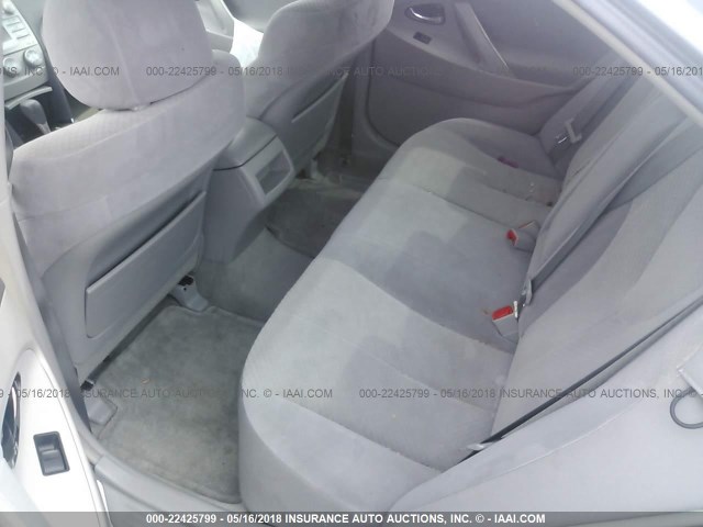 4T1BE46K57U132695 - 2007 TOYOTA CAMRY NEW GENERAT CE/LE/XLE/SE SILVER photo 8