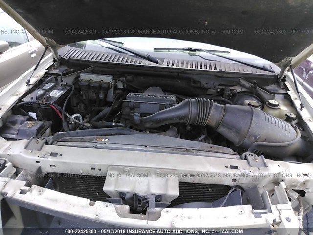 1FMFU19575LA85617 - 2005 FORD EXPEDITION LIMITED CREAM photo 10