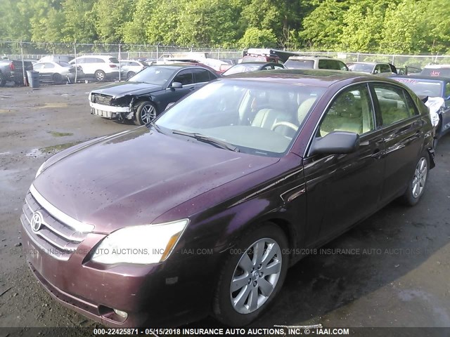 4T1BK36B66U112456 - 2006 TOYOTA AVALON XL/XLS/TOURING/LIMITED BURGUNDY photo 2