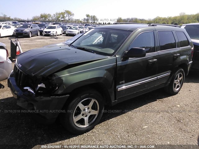 1J4GR48K26C341189 - 2006 JEEP GRAND CHEROKEE LAREDO/COLUMBIA/FREEDOM 绿色 照片 2