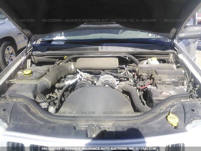 1J4GR48K15C540877 - 2005 JEEP GRAND CHEROKEE LAREDO/COLUMBIA/FREEDOM 银色 照片 10