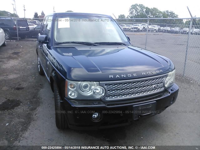 SALMF13466A226673 - 2006 LAND ROVER RANGE ROVER SUPERCHARGED BLACK photo 6