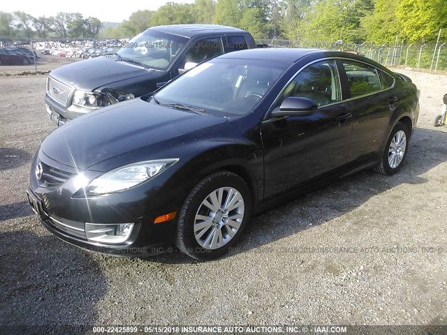 1YVHP82HX95M43749 - 2009 MAZDA 6 I Қара фото 2