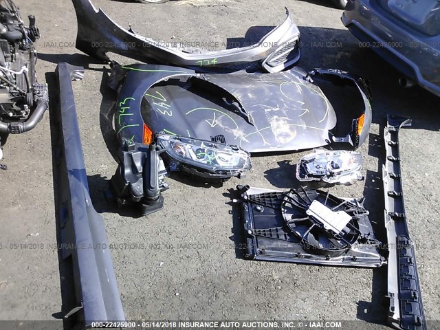 2HGFC3B74HH355405 - 2017 HONDA CIVIC EXL GRAY photo 6