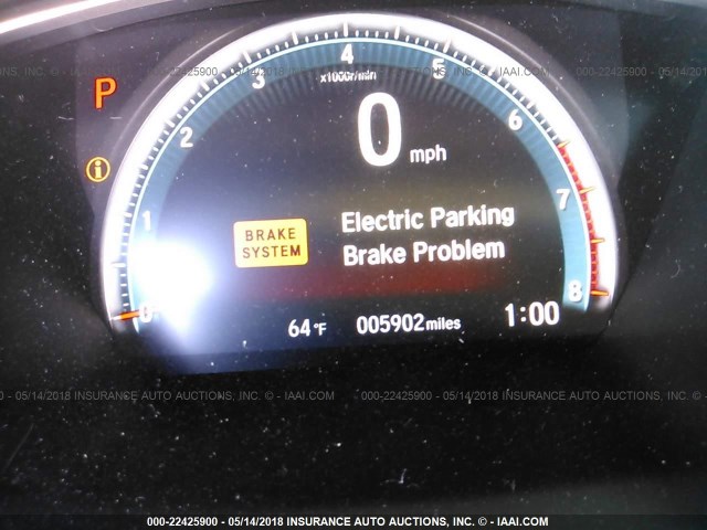 2HGFC3B74HH355405 - 2017 HONDA CIVIC EXL GRAY photo 7