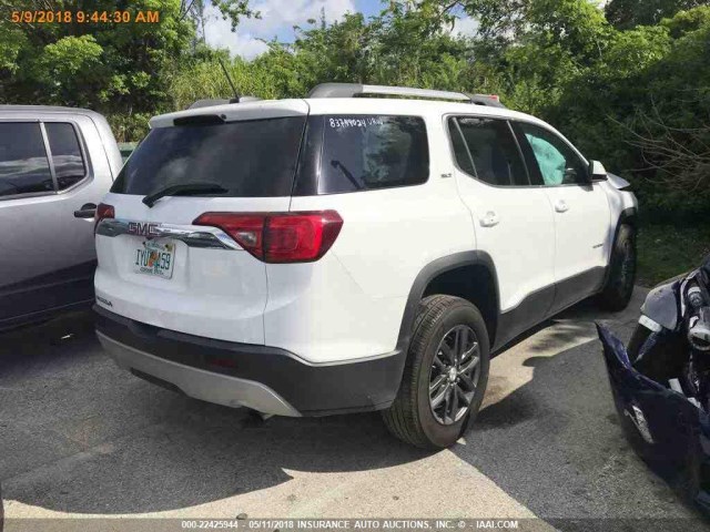 1GKKNMLA6JZ193195 - 2018 GMC ACADIA SLT-1 Biały zdjęcie 12