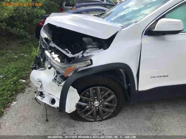 1GKKNMLA6JZ193195 - 2018 GMC ACADIA SLT-1 WHITE photo 14