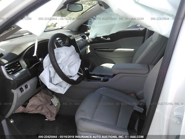 1GKKNMLA6JZ193195 - 2018 GMC ACADIA SLT-1 Biały zdjęcie 5