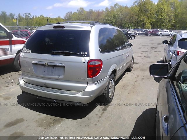 2A4GP64L46R836985 - 2006 CHRYSLER TOWN & COUNTRY LIMITED SILVER photo 4