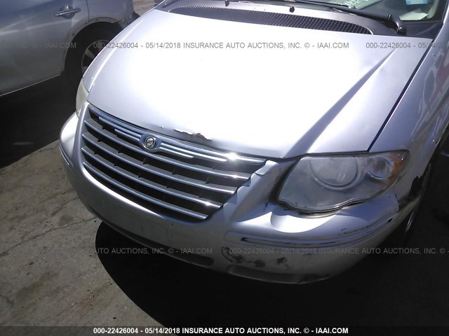 2A4GP64L46R836985 - 2006 CHRYSLER TOWN & COUNTRY LIMITED SILVER photo 6